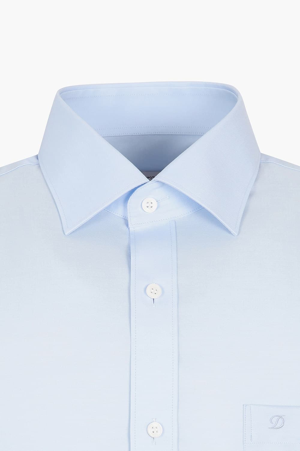 [140's] 순면 솔리드 101 비즈니스 셔츠 블루 SE5SM11LS101SBU