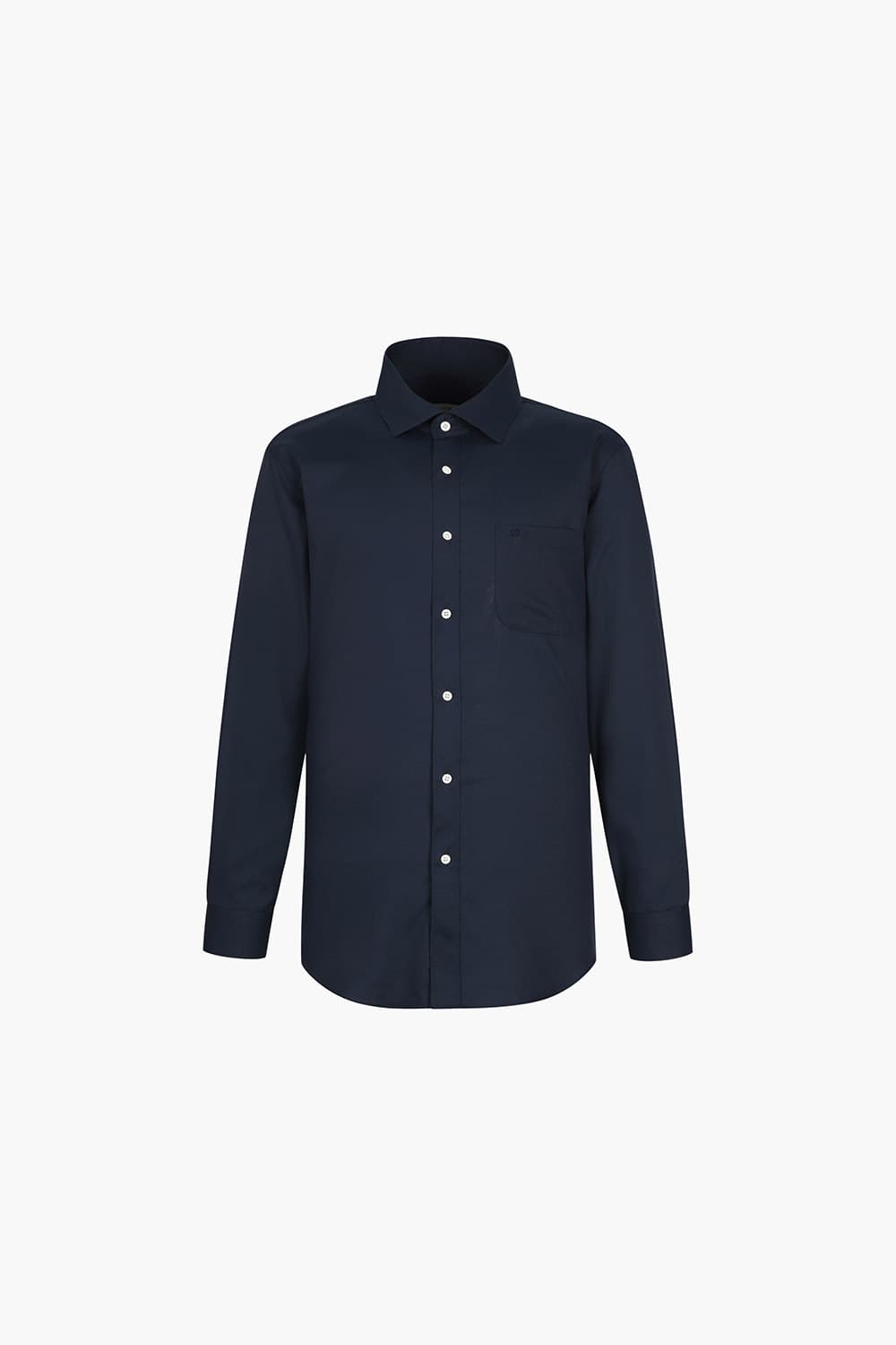 도비 솔리드 주얼리 단추 110 비즈니스 셔츠 네이비 SE5SM11LS110SNY