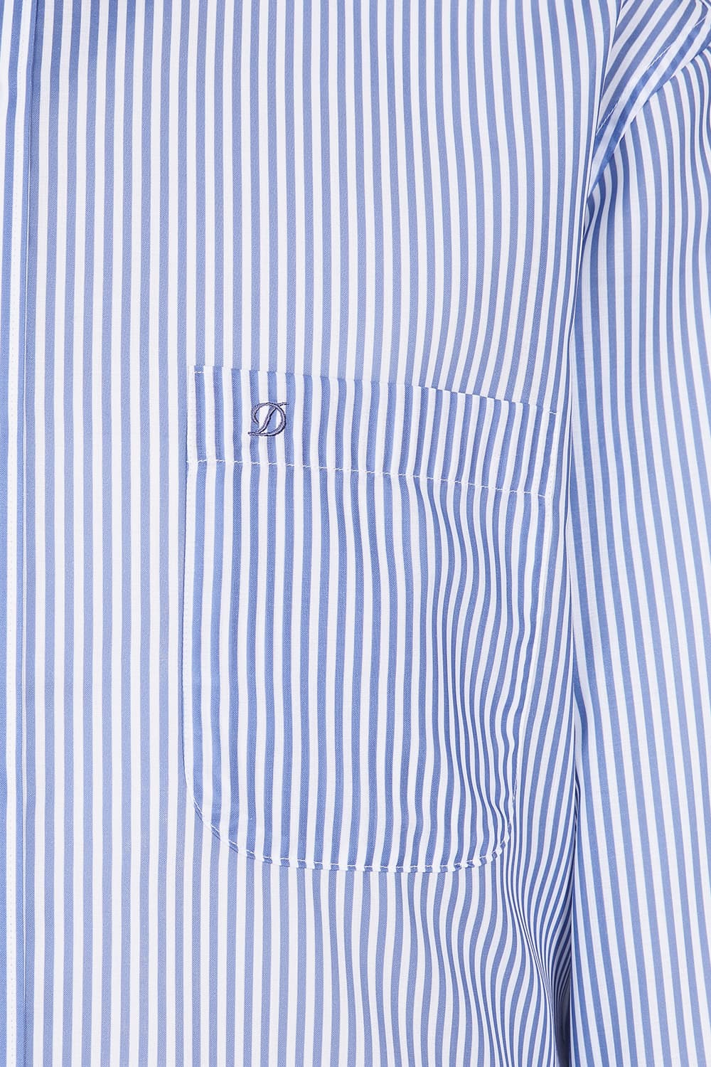 스트라이프 116 비즈니스 셔츠 블루 SE5SM11LS116SBU