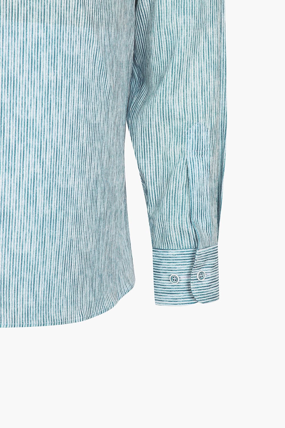 스트라이프 시어서커 117 비즈니스 셔츠 그린 SE5SM11LS117SGE