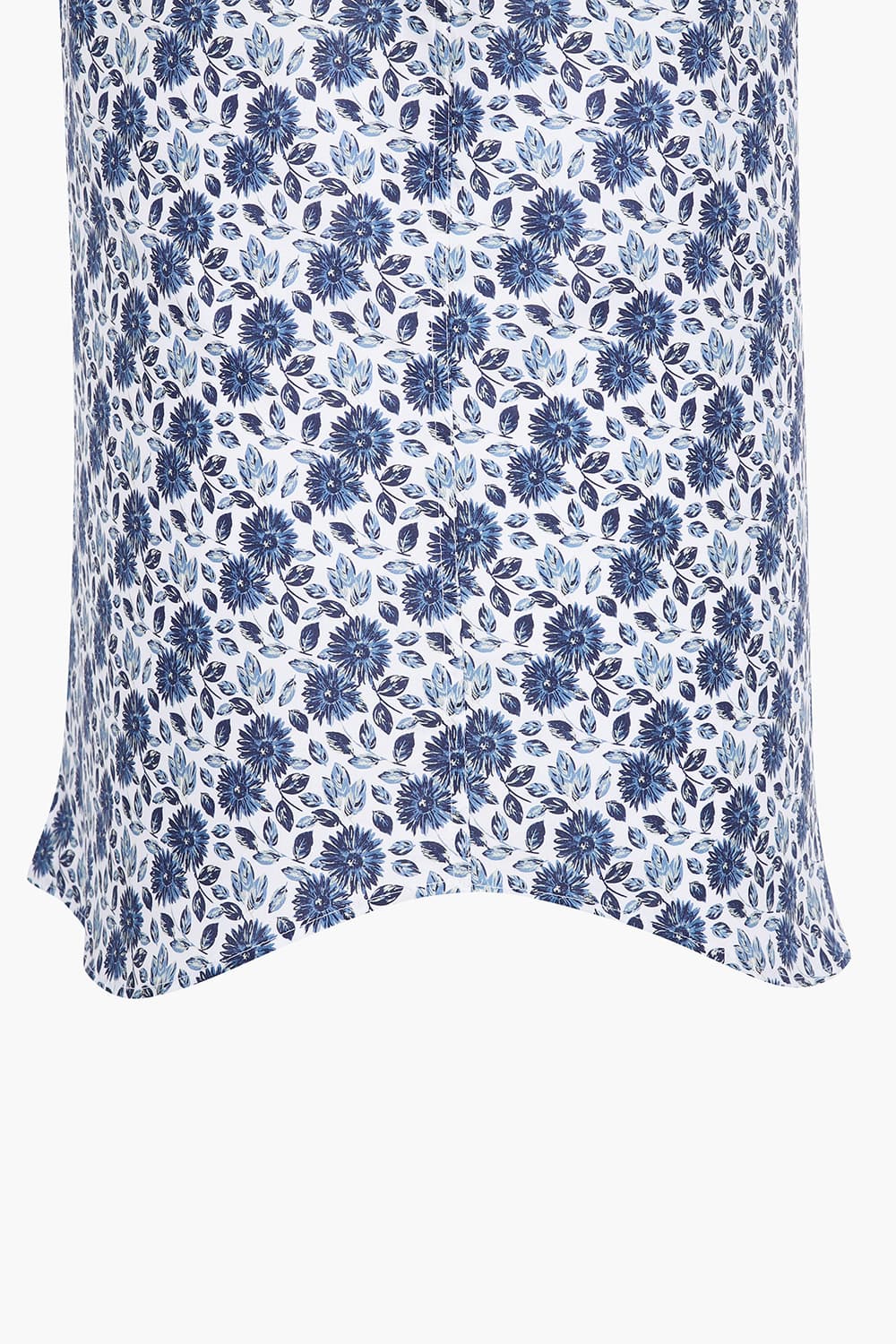 텐셀 플라워 프린트 121 비즈니스 셔츠 네이비 SE5SM11LS121SNY