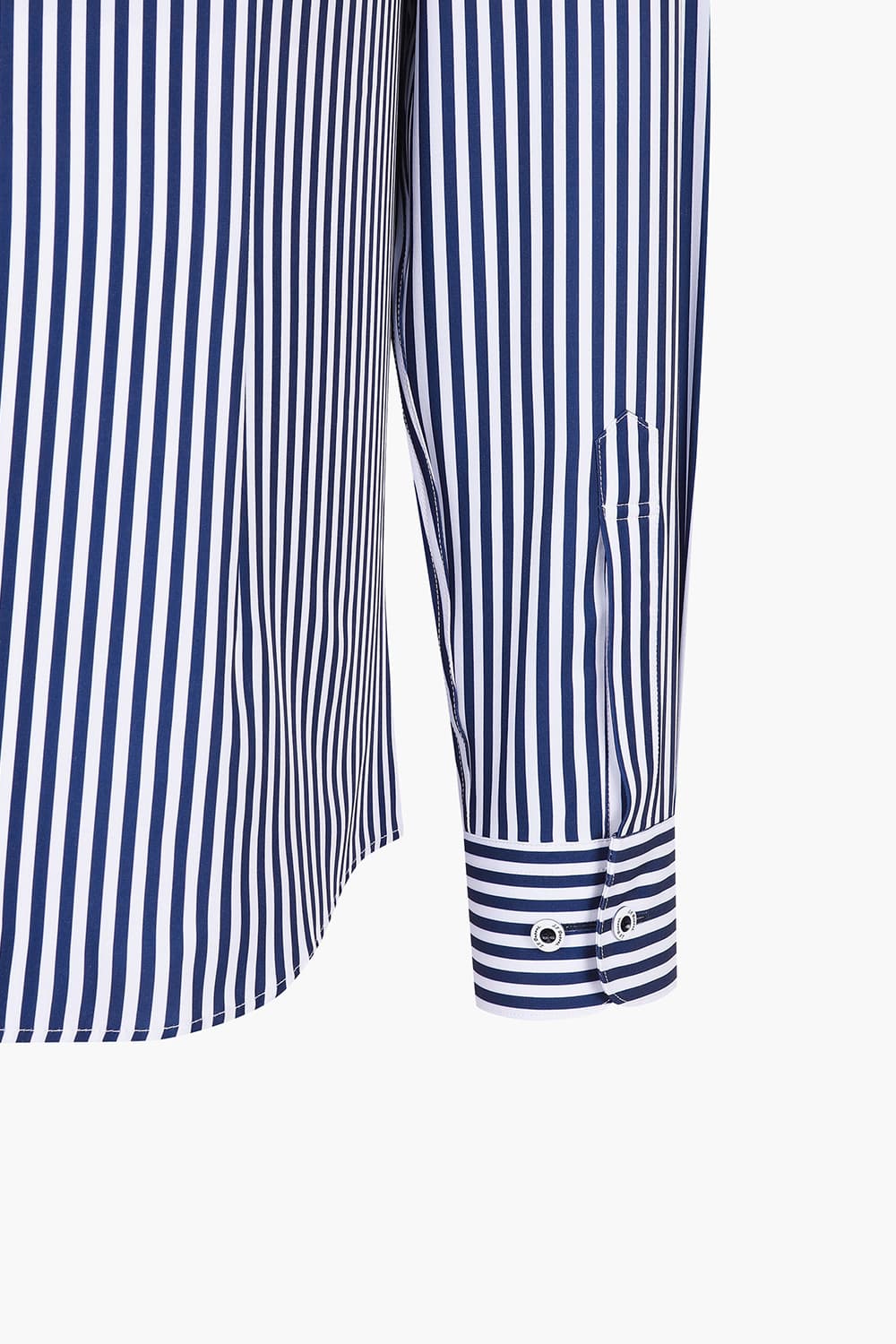 스트레치 스트라이프 323 컴포터블 셔츠 네이비 SE5SM21LS323SNY