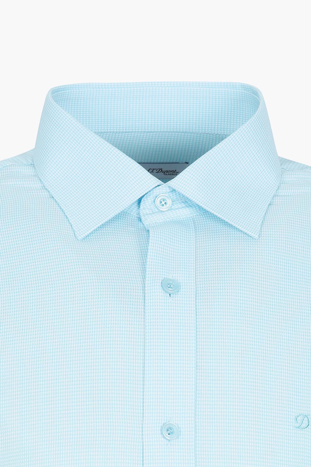 소프트 체크 도비 319 컴포터블 셔츠 민트 SE5SM21LS319SMI