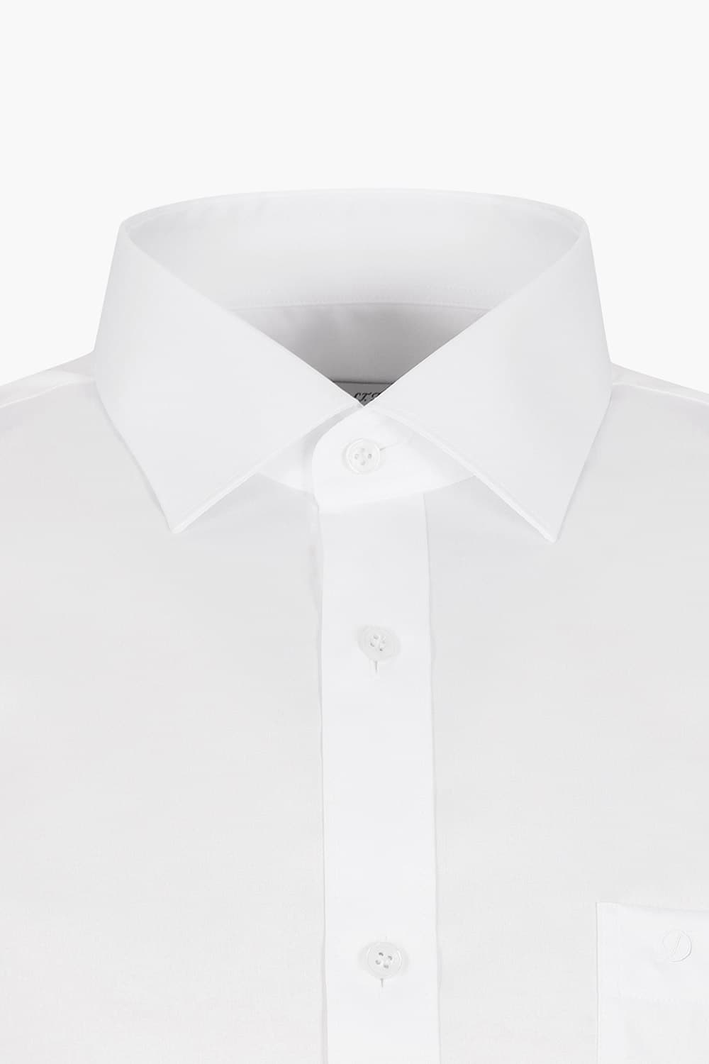 [300수] 순면 솔리드 주얼리 단추 151 비즈니스 셔츠 화이트 SE5SM11LS151SWH