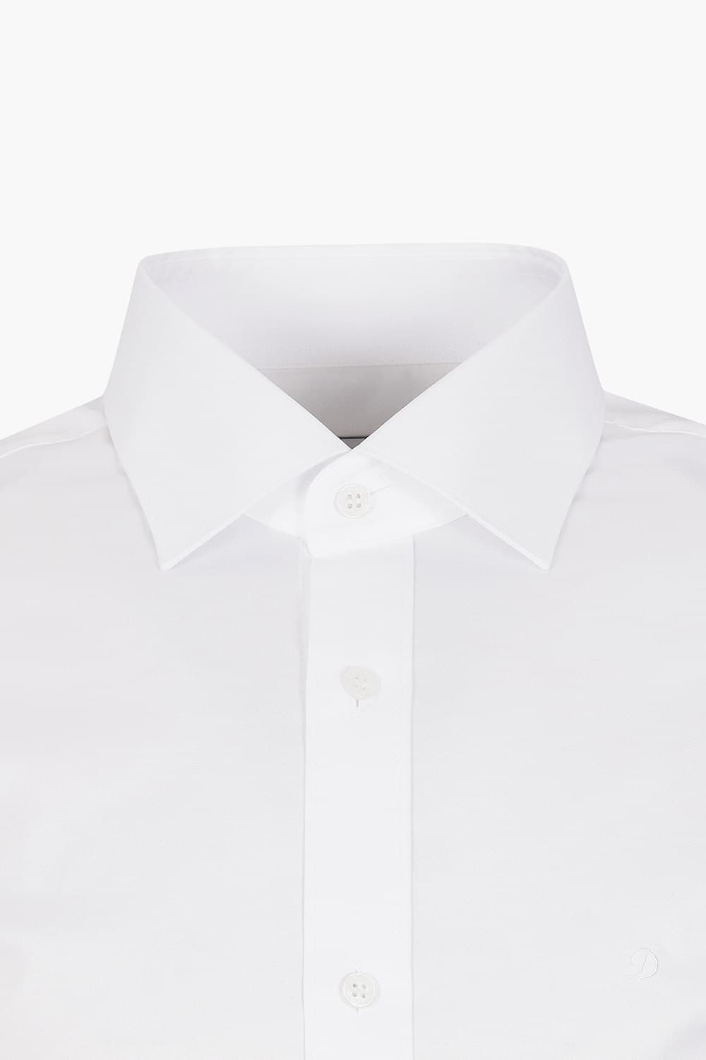 [140's] 순면 솔리드 301 컴포터블 셔츠 화이트 SE5SM21LS301SWH