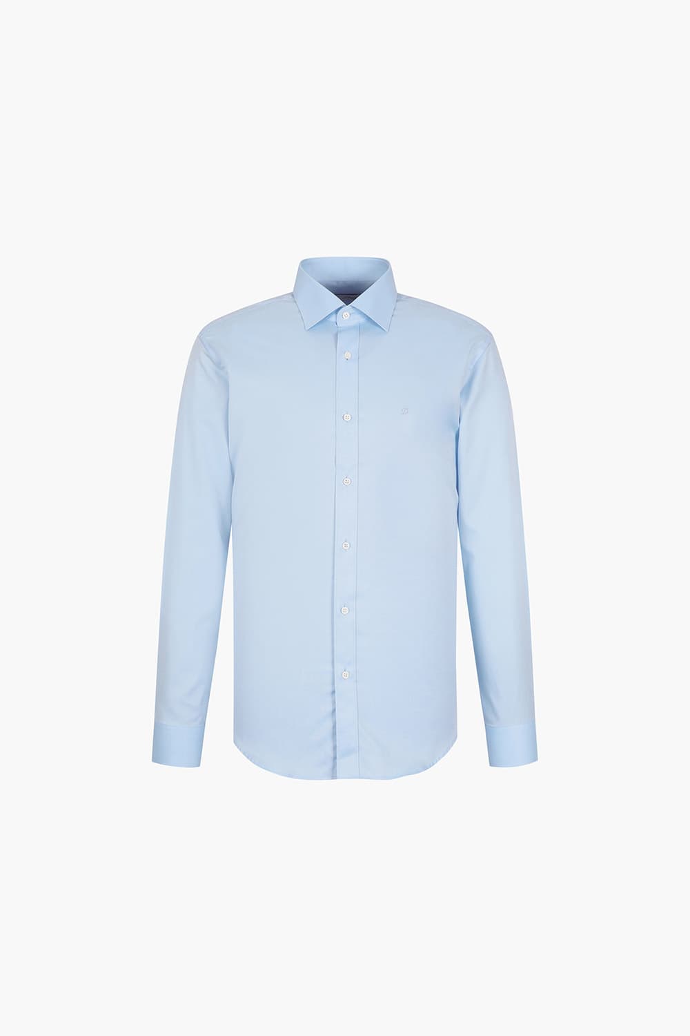 [120's] 순면 솔리드 302 컴포터블 셔츠 블루 SE5SM21LS302SBU