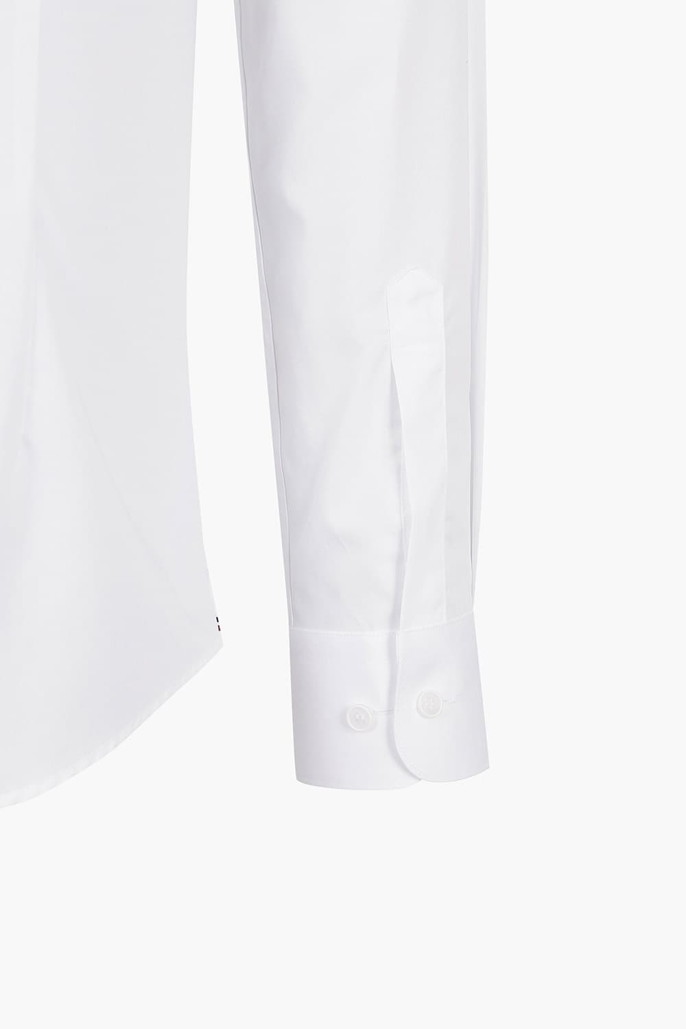 면 혼방 커프스 트리콜로르 308 컴포터블 셔츠 화이트 SE5SM21LS308SWH