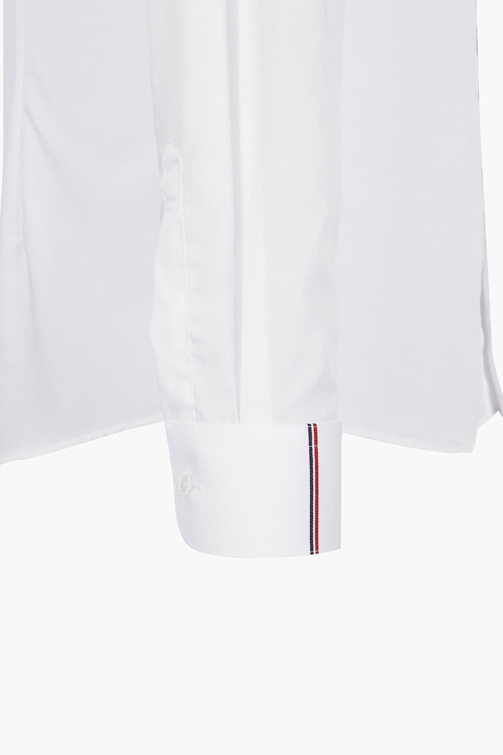 면 혼방 커프스 트리콜로르 308 컴포터블 셔츠 화이트 SE5SM21LS308SWH