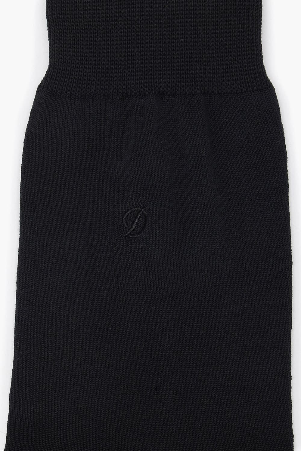 실켓 솔리드 1001 장목 양말 블랙 SE5SMA171001SBK