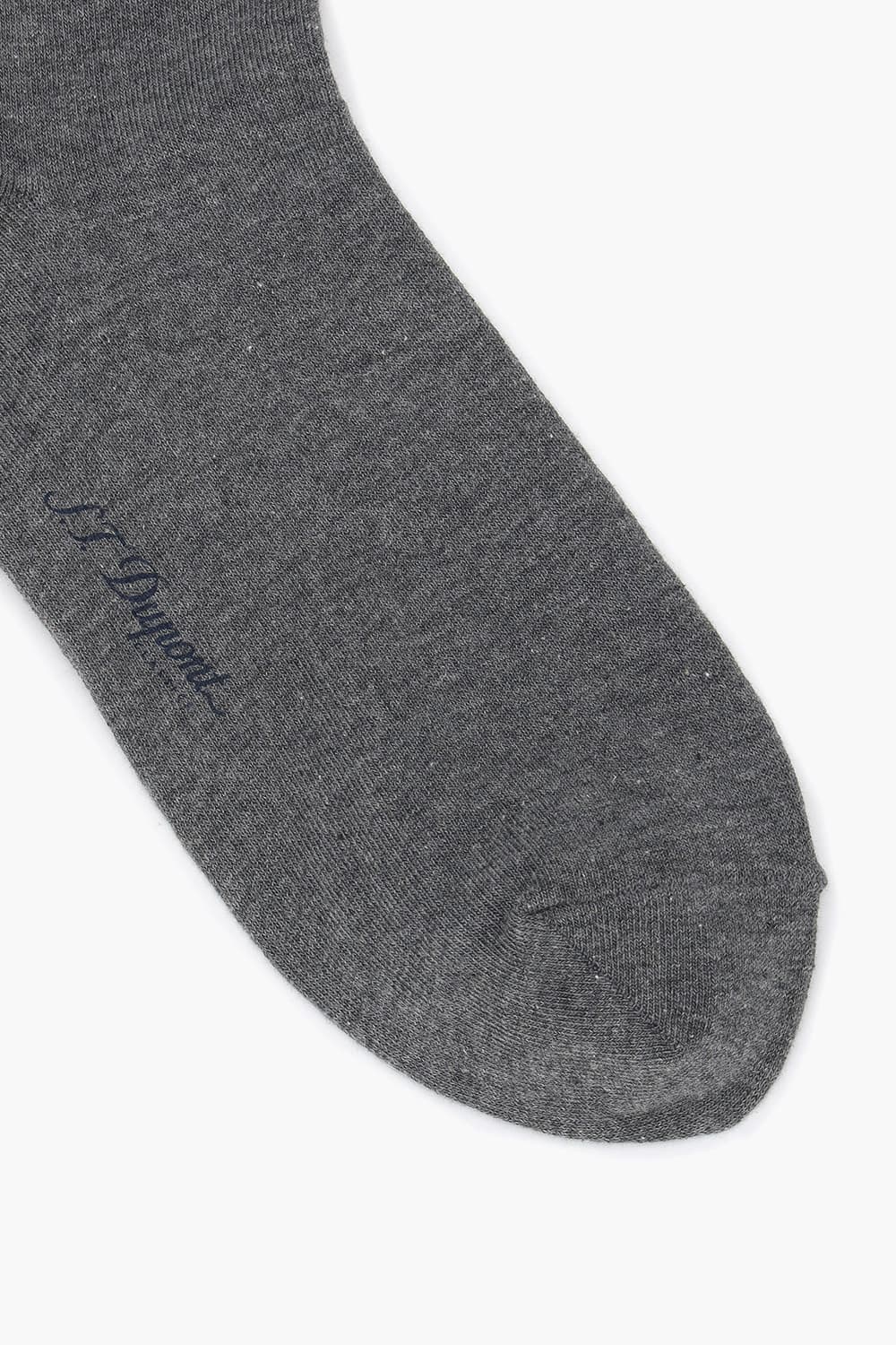 트리콜로르 자수 1301 장목 양말 그레이 SE5SMA171301SGY