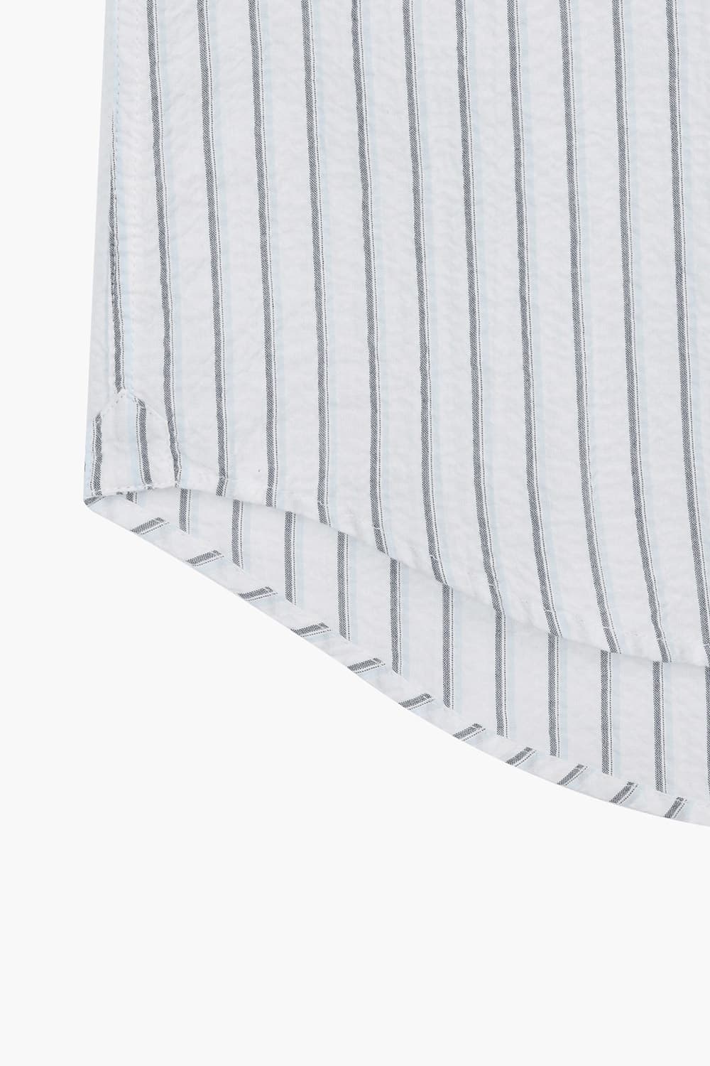 PAUL 코튼 스트라이프 포켓 셔츠 BD1101101