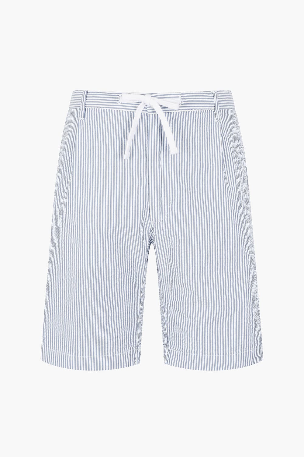 TANK 코튼 스트라이프 드로우스트링 쇼츠 BD5511501
