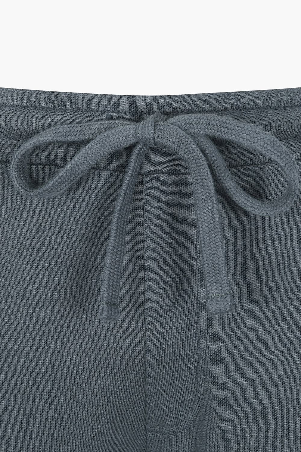 코튼 드로우스트링 밴딩 캐주얼 팬츠 BD9430706