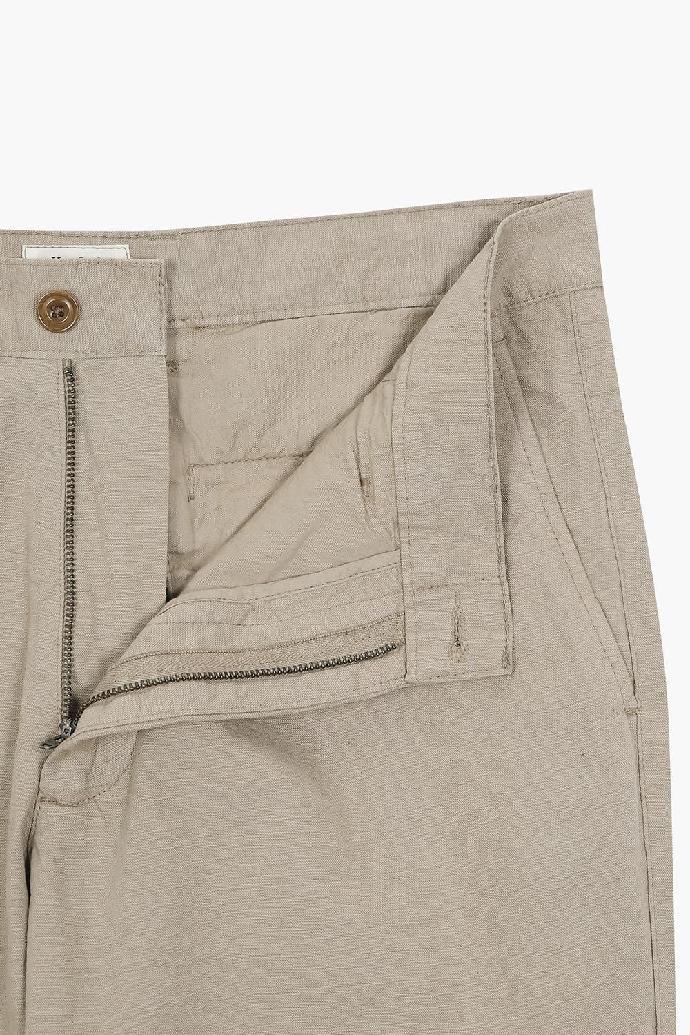 TYRON 린넨 혼방 스트레이트 캐주얼 팬츠 BD57106102