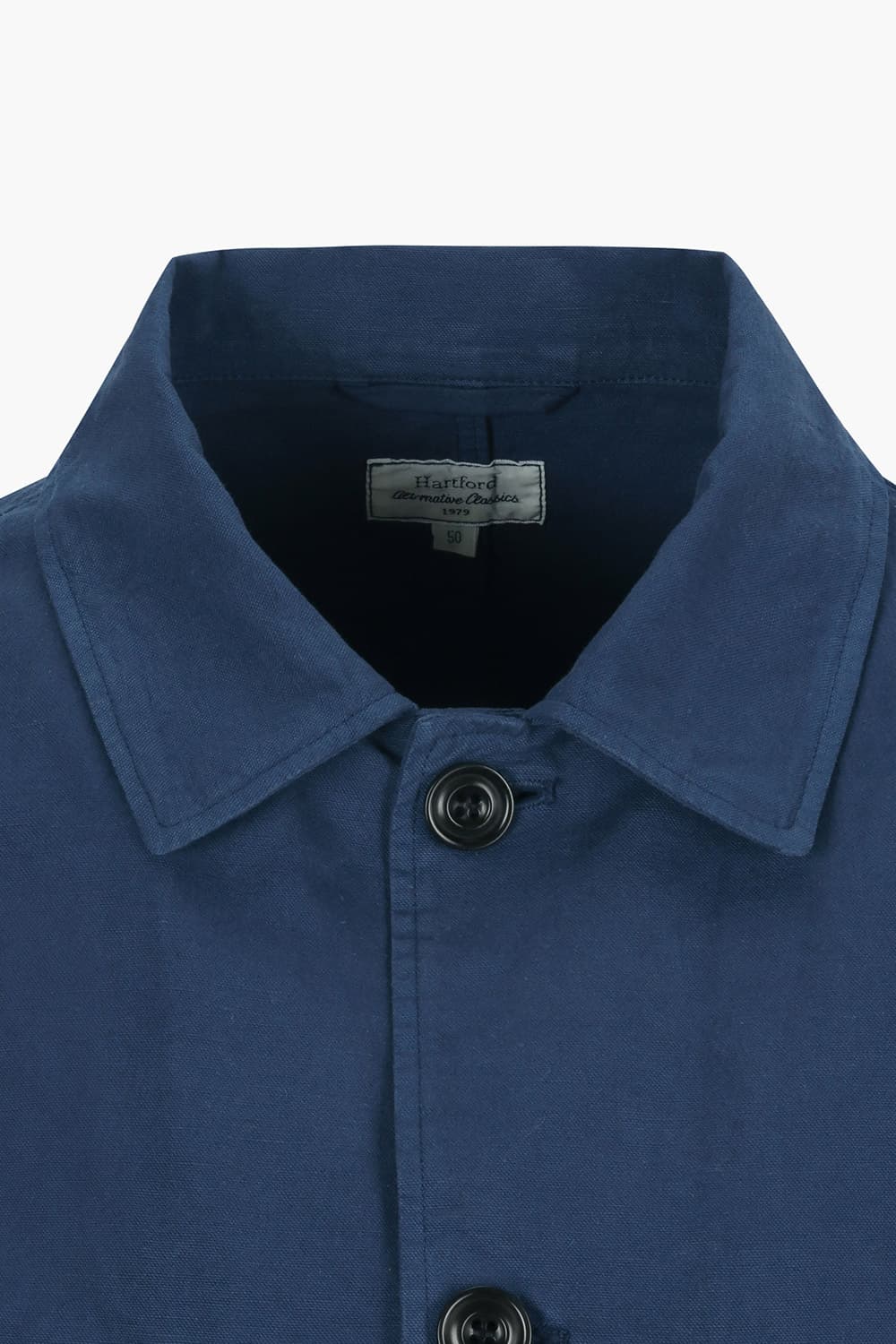 DAY 린넨 혼방 투 포켓 셔츠형 캐주얼 자켓 BD4310758