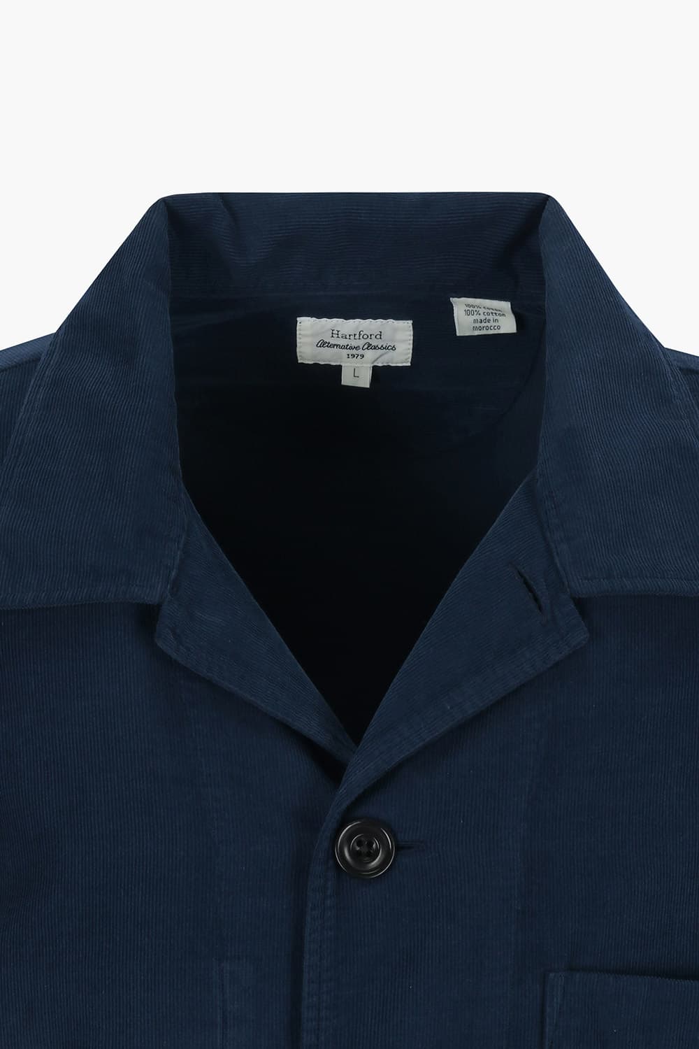 코튼 워크 아우터 네이비 QE5SMHTOT106Q66