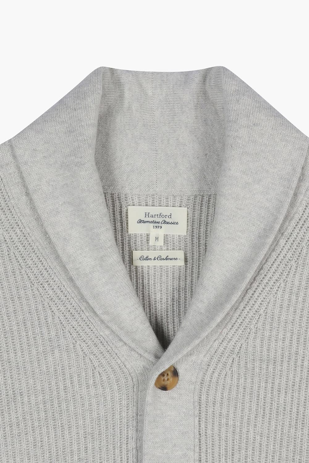 캐시믹스 쇼올 니트 가디건  그레이 QE5SMHTKN101Q90