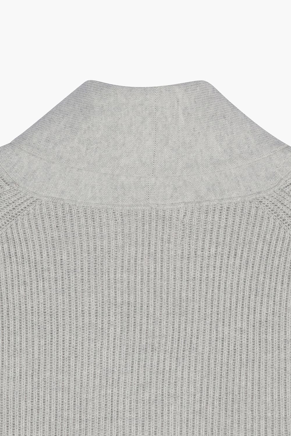 캐시믹스 쇼올 니트 가디건  그레이 QE5SMHTKN101Q90