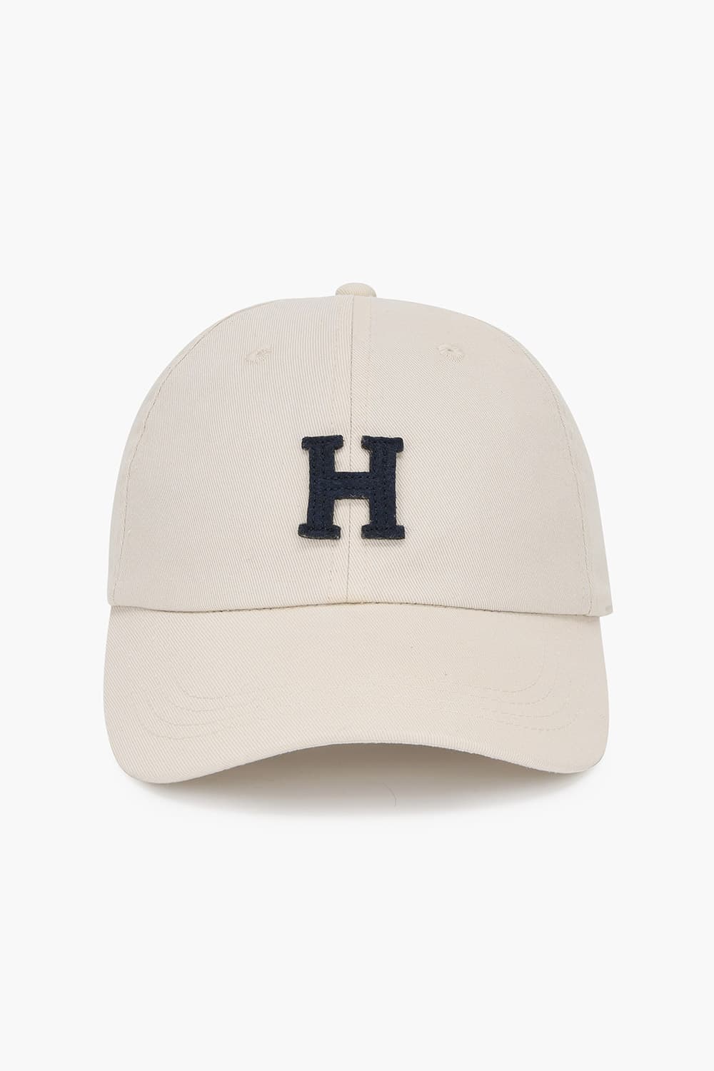 코튼 H 빅 로고 볼캡 BDB140101