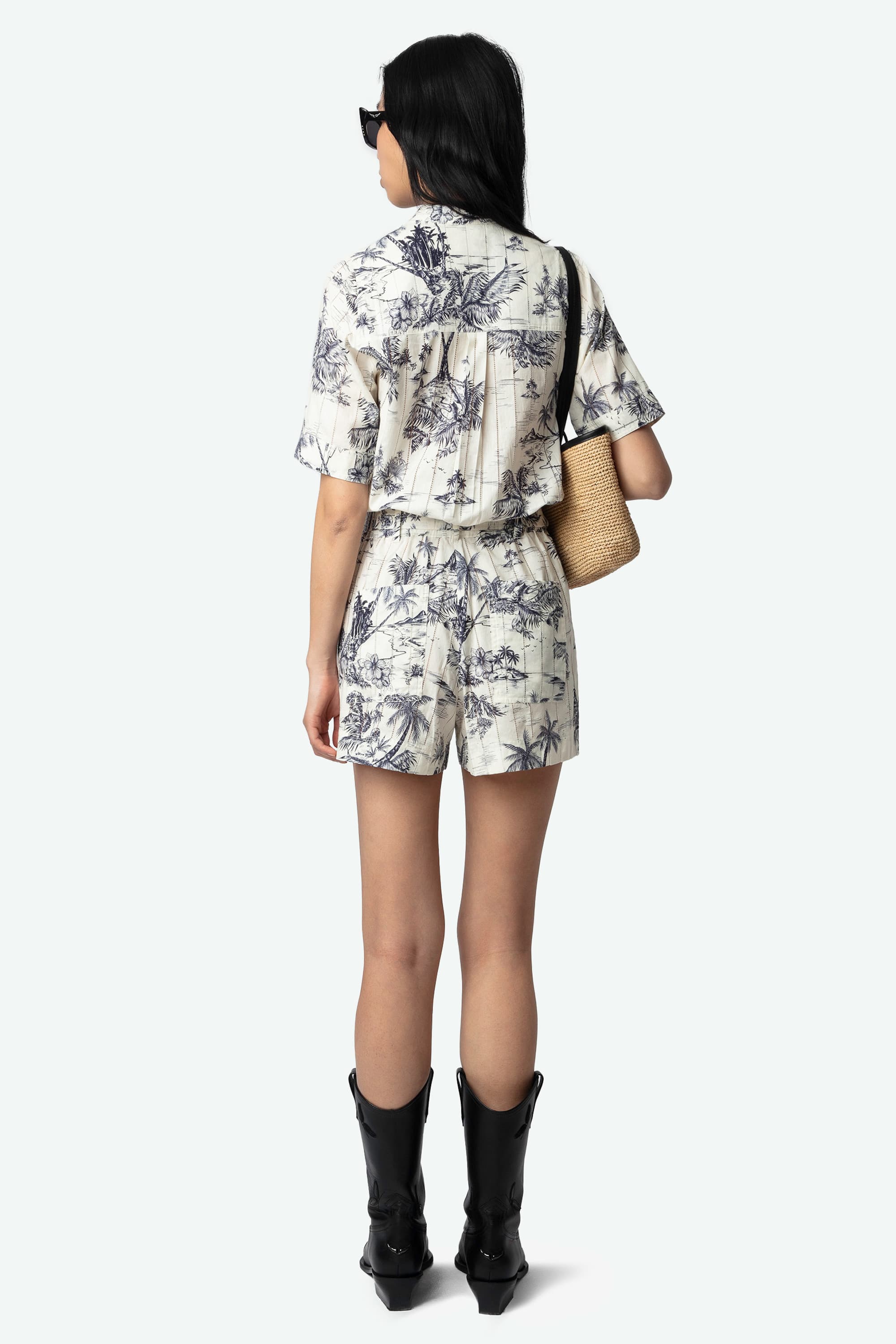 Cook Tropical Cotton Jumpsuit