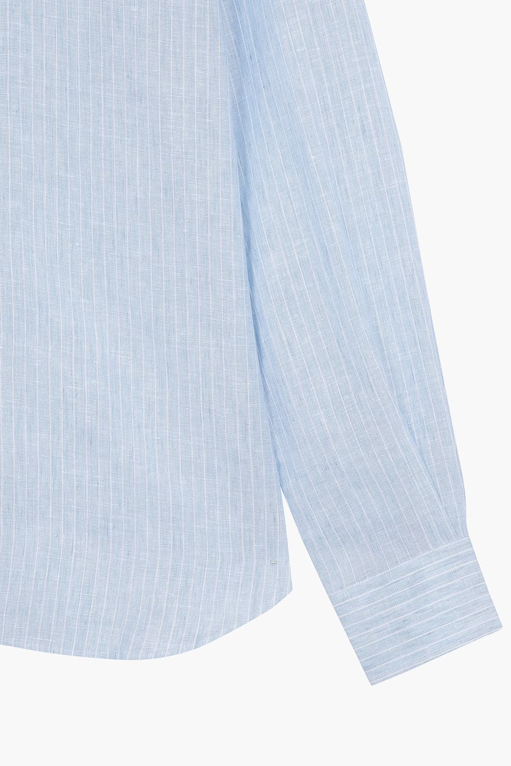 BEAULIEU 린넨 스트라이프 셔츠 BE060P540903