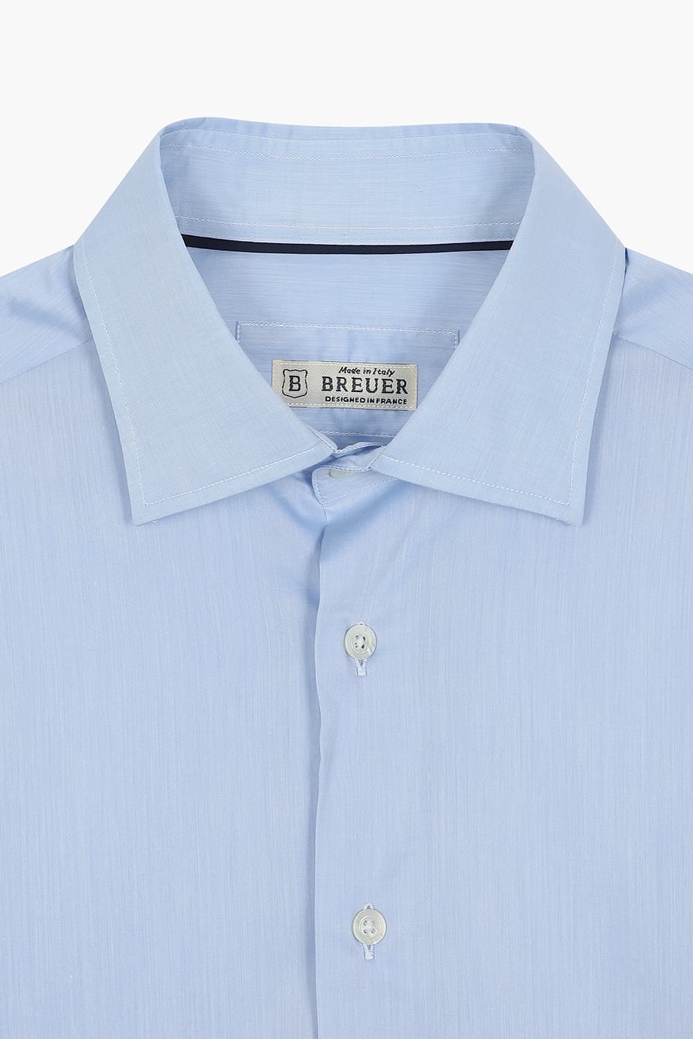 코튼 베이직 셔츠 블루 RE5SMBASH303R61