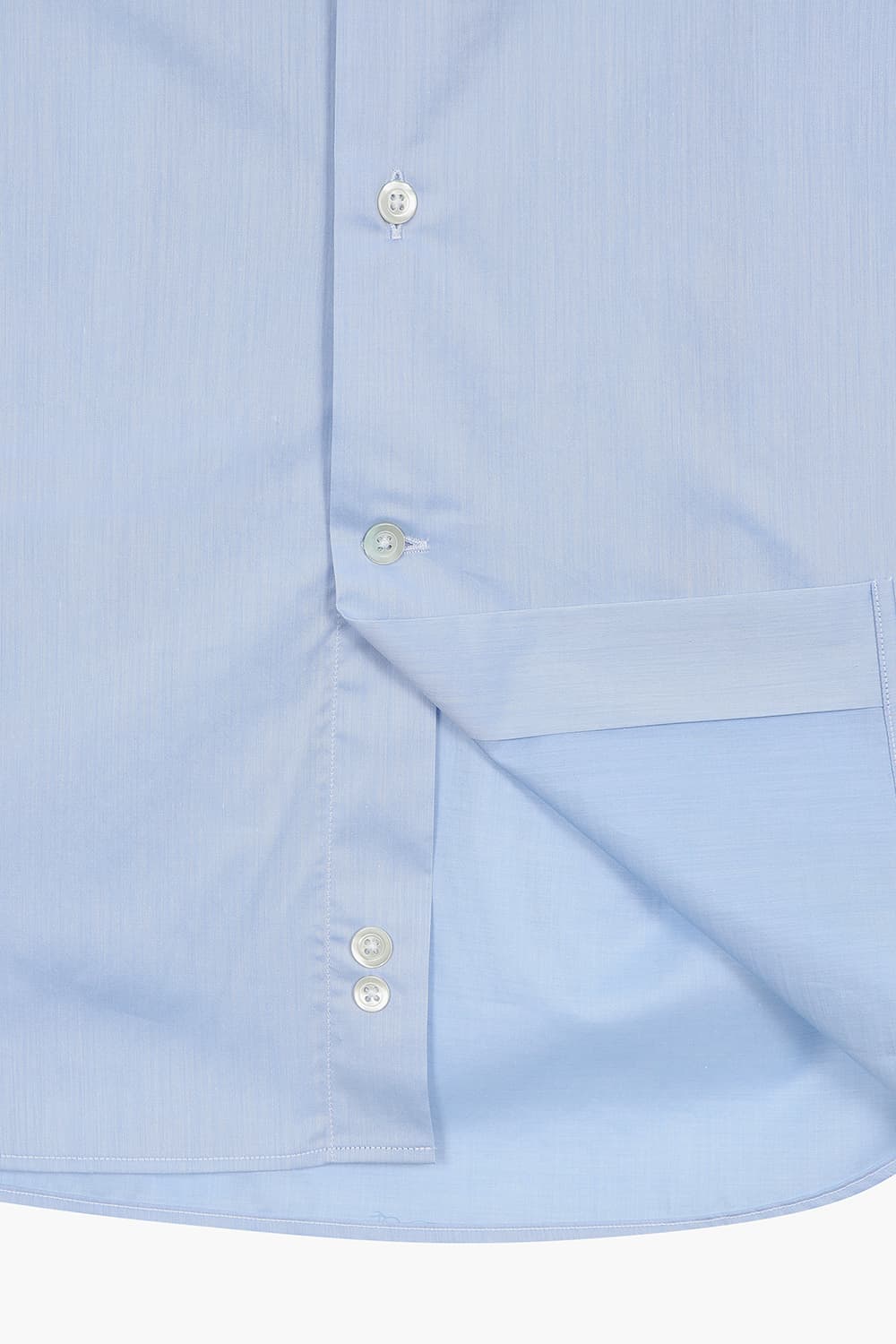 코튼 베이직 셔츠 블루 RE5SMBASH303R61