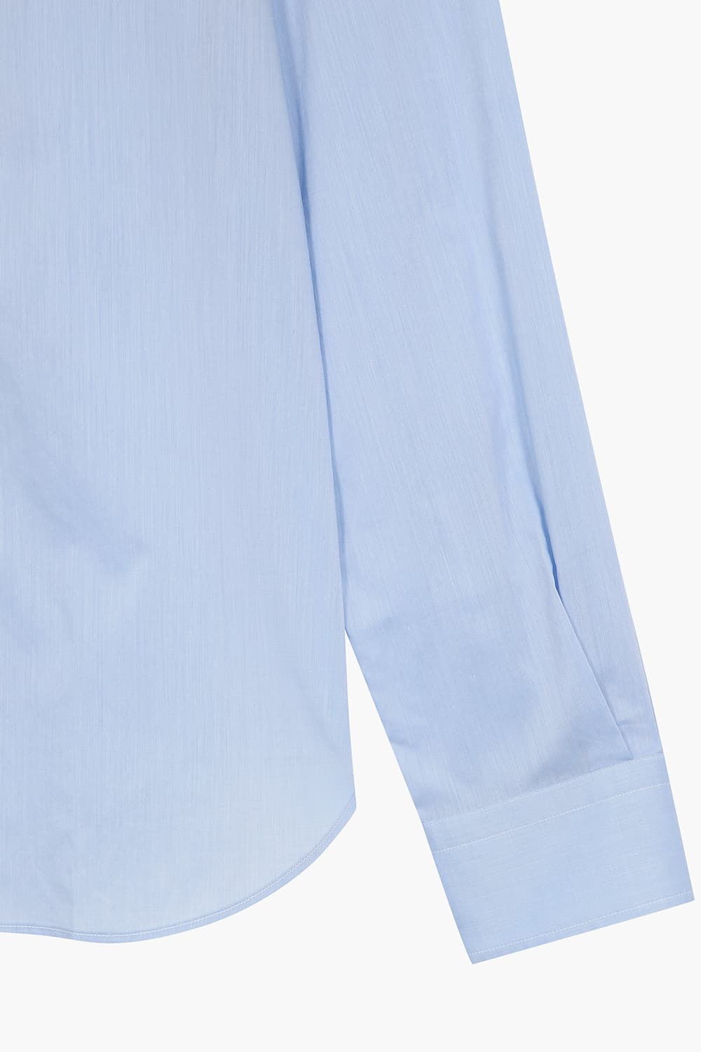 코튼 베이직 셔츠 블루 RE5SMBASH303R61