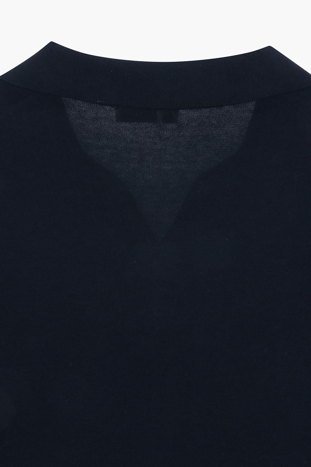 MC 실크 혼방 카라넥 반소매 니트 BPS134P555202