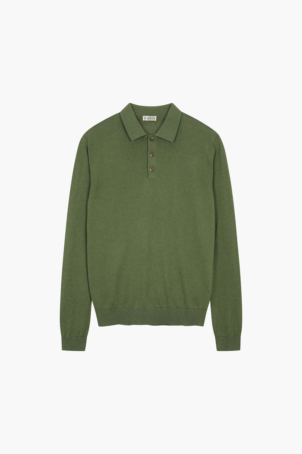 프리미엄 실크믹스 폴로 니트 카키 RE5SMBAKN101R78