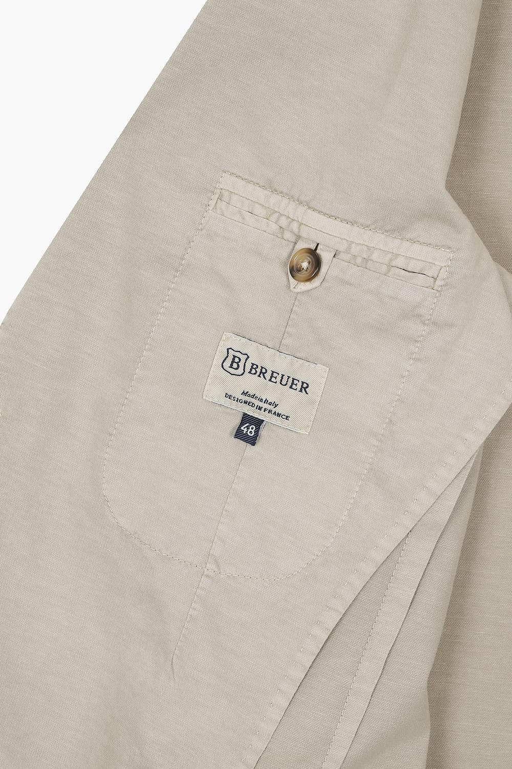 SALENTO 린넨 혼방 테일러드 자켓 GSP5531P553108