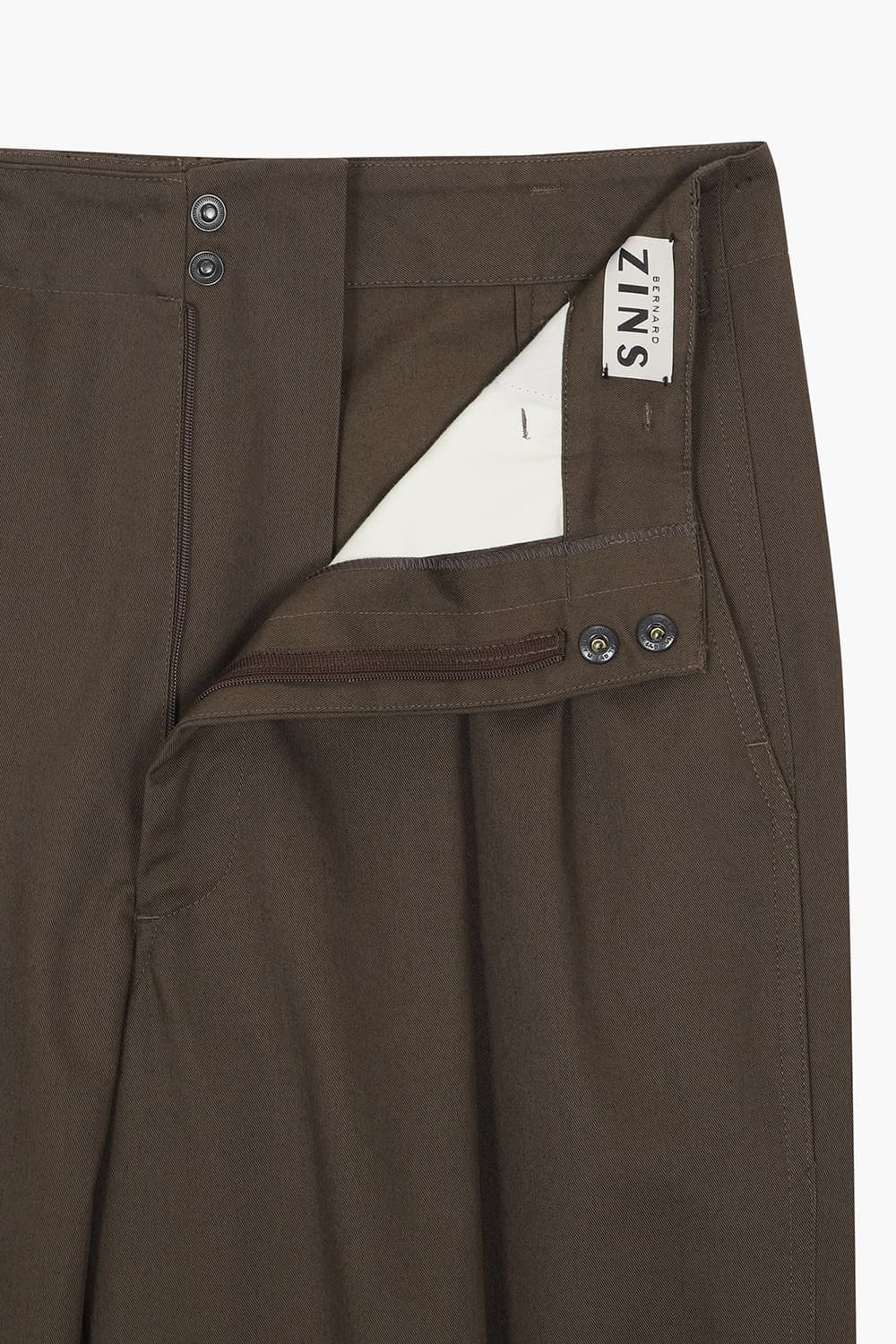 VENICE 코튼 더블 핀턱 와이드 팬츠 VENICE61484033