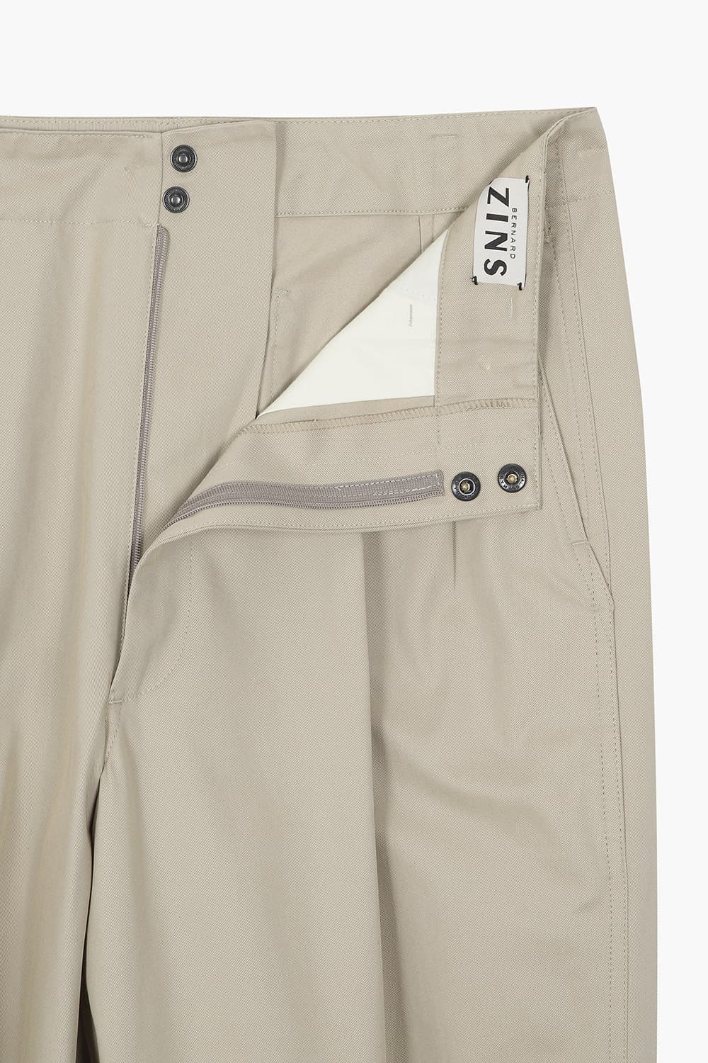 VENICE 코튼 더블 핀턱 와이드 팬츠 VENICE61484018