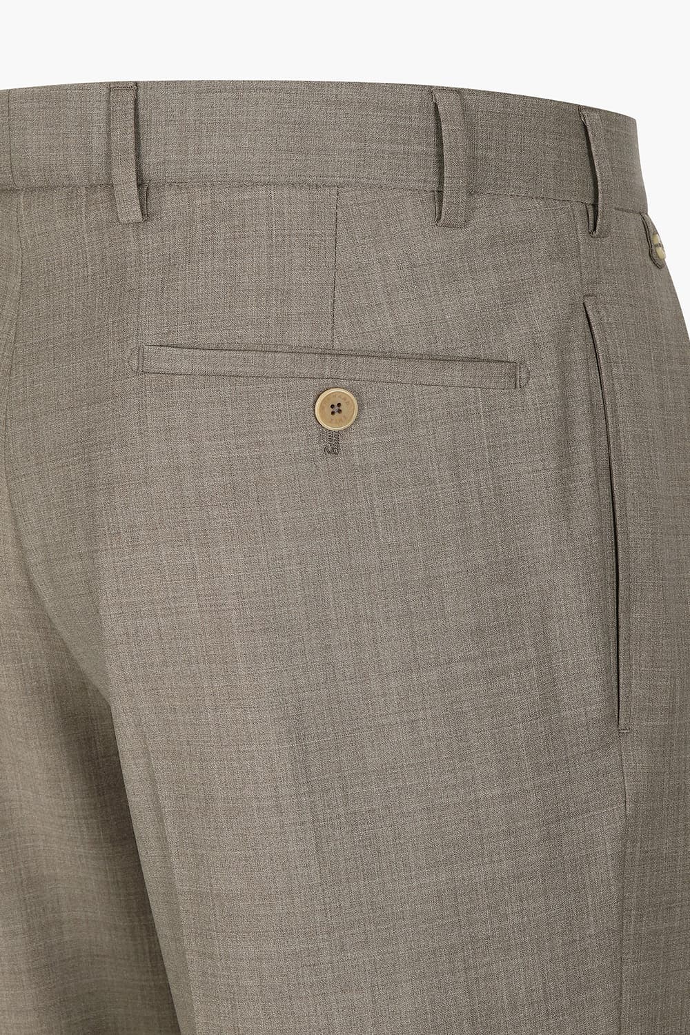 BAC J 울 혼방 더블 핀턱 슬림 팬츠 AZBJ95016033