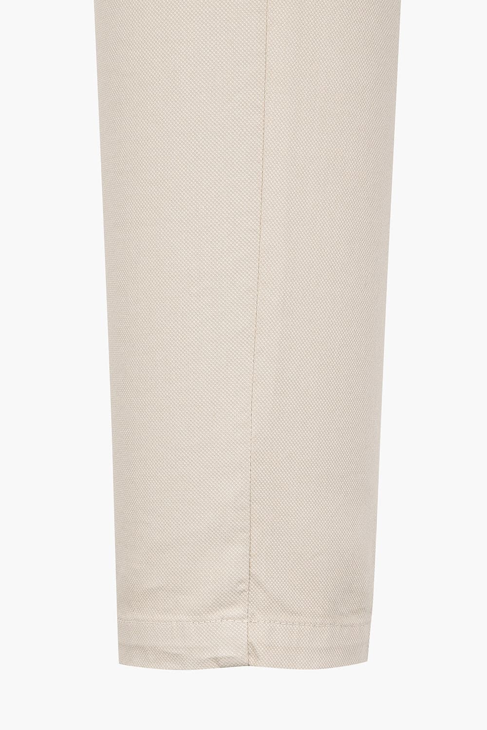 코튼 텍스쳐 슬림 팬츠 베이지 RE5SMMAPT803R80