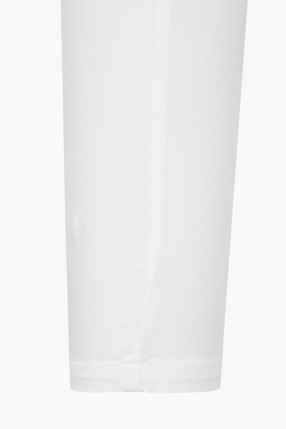 코튼 텍스쳐 슬림 팬츠 화이트 RE5SMMAPT803R10