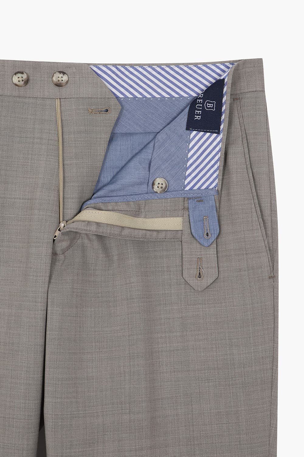 텔라 스트레치 울 슬림 팬츠 라이트 브라운 RE5SMMAPT801R91