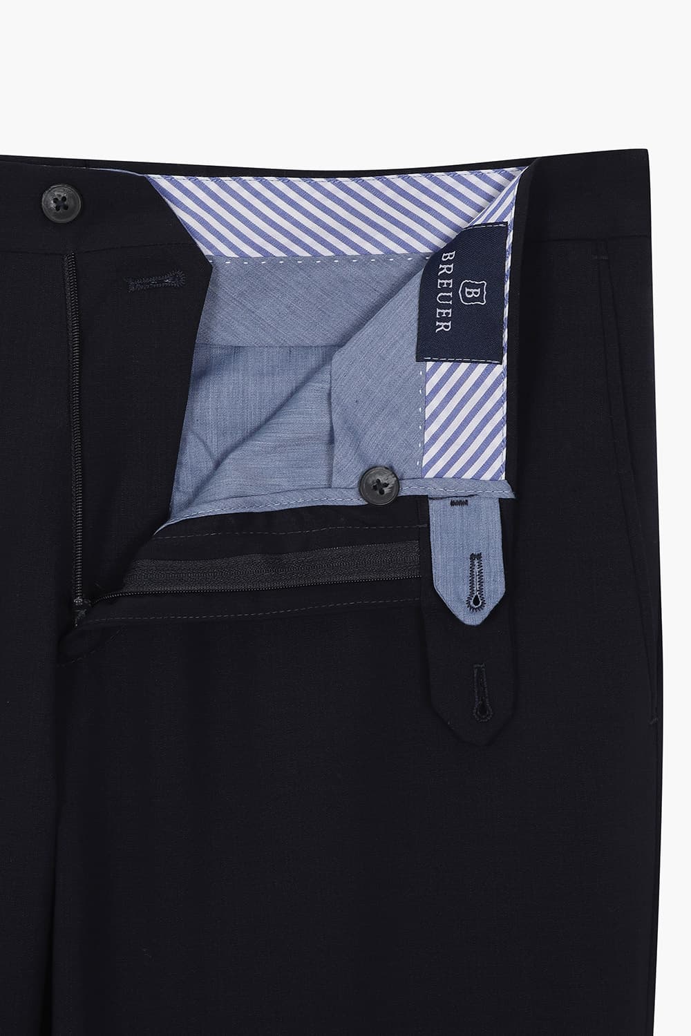 텔라 스트레치 울 슬림 팬츠 네이비 RE5SMMAPT801R66