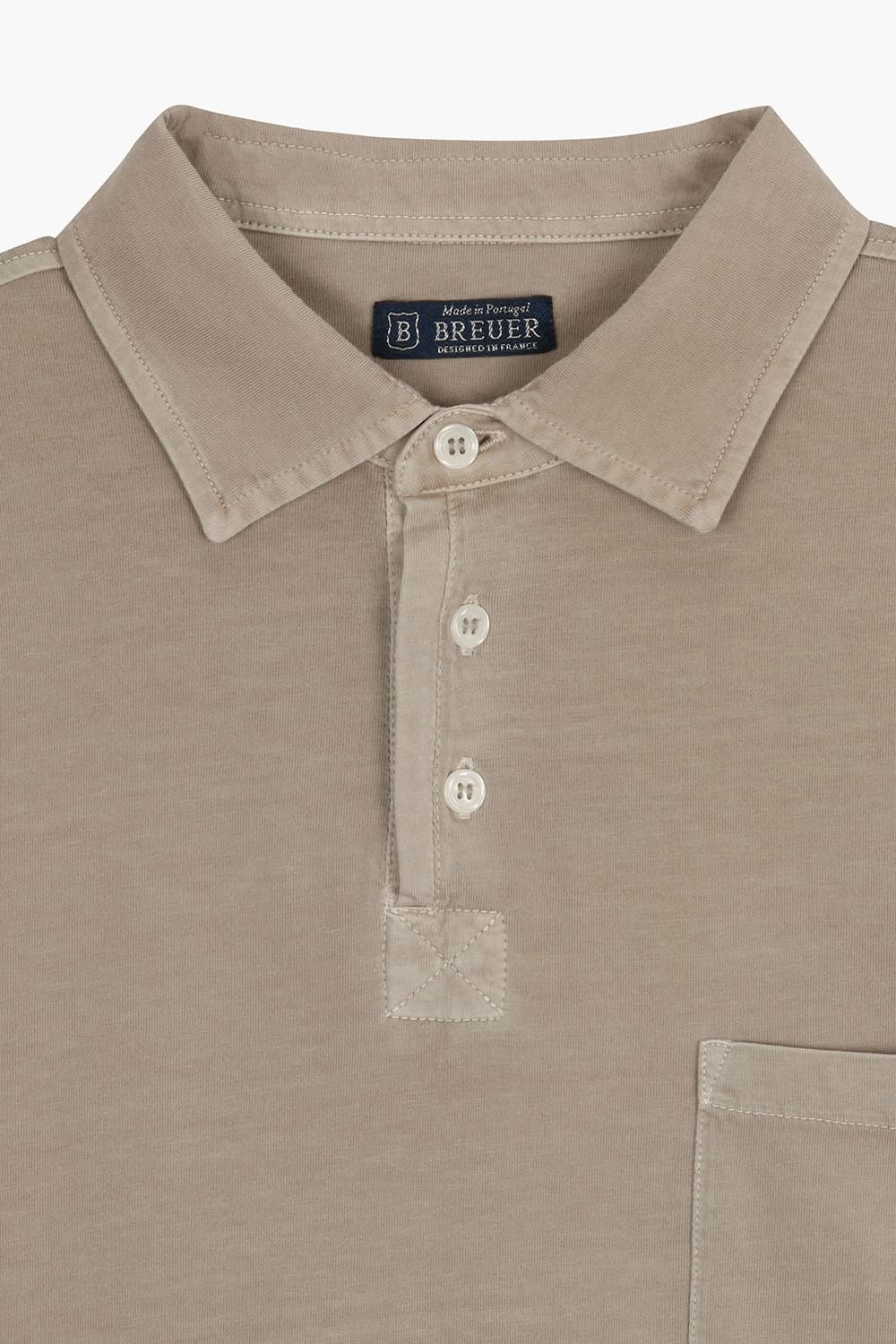 MC 코튼 버튼 다운 반소매 티셔츠 69170P562307