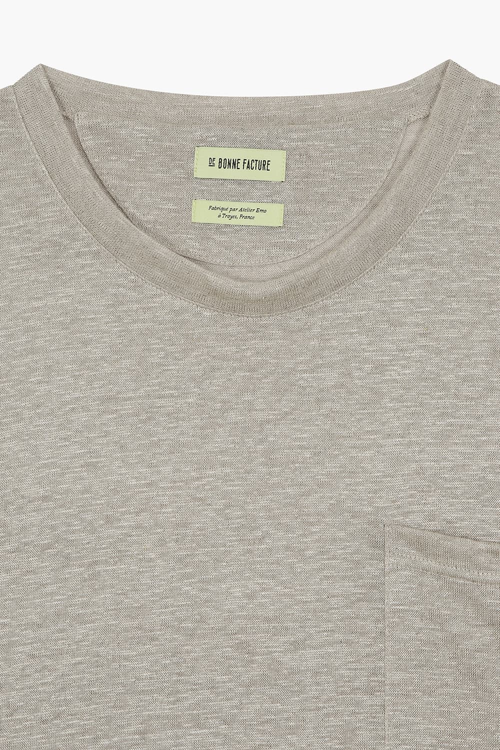 린넨 포켓 오버사이즈 반소매 티셔츠 TS21LJ