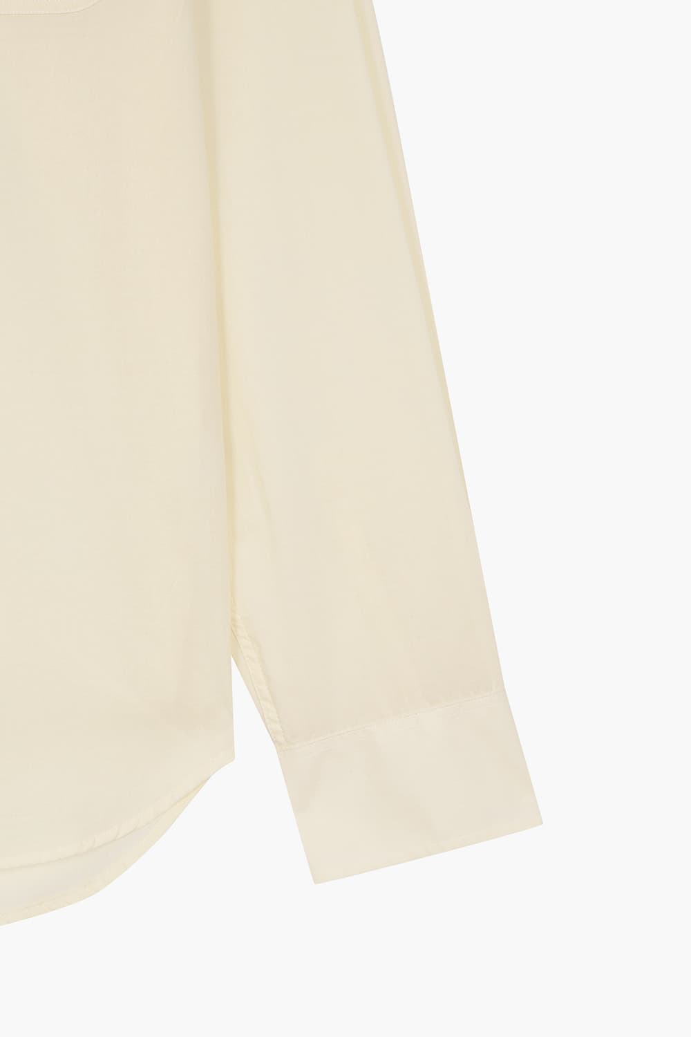 코튼 투 포켓 셔츠 아이보리 QE5SMDBSH101Q20