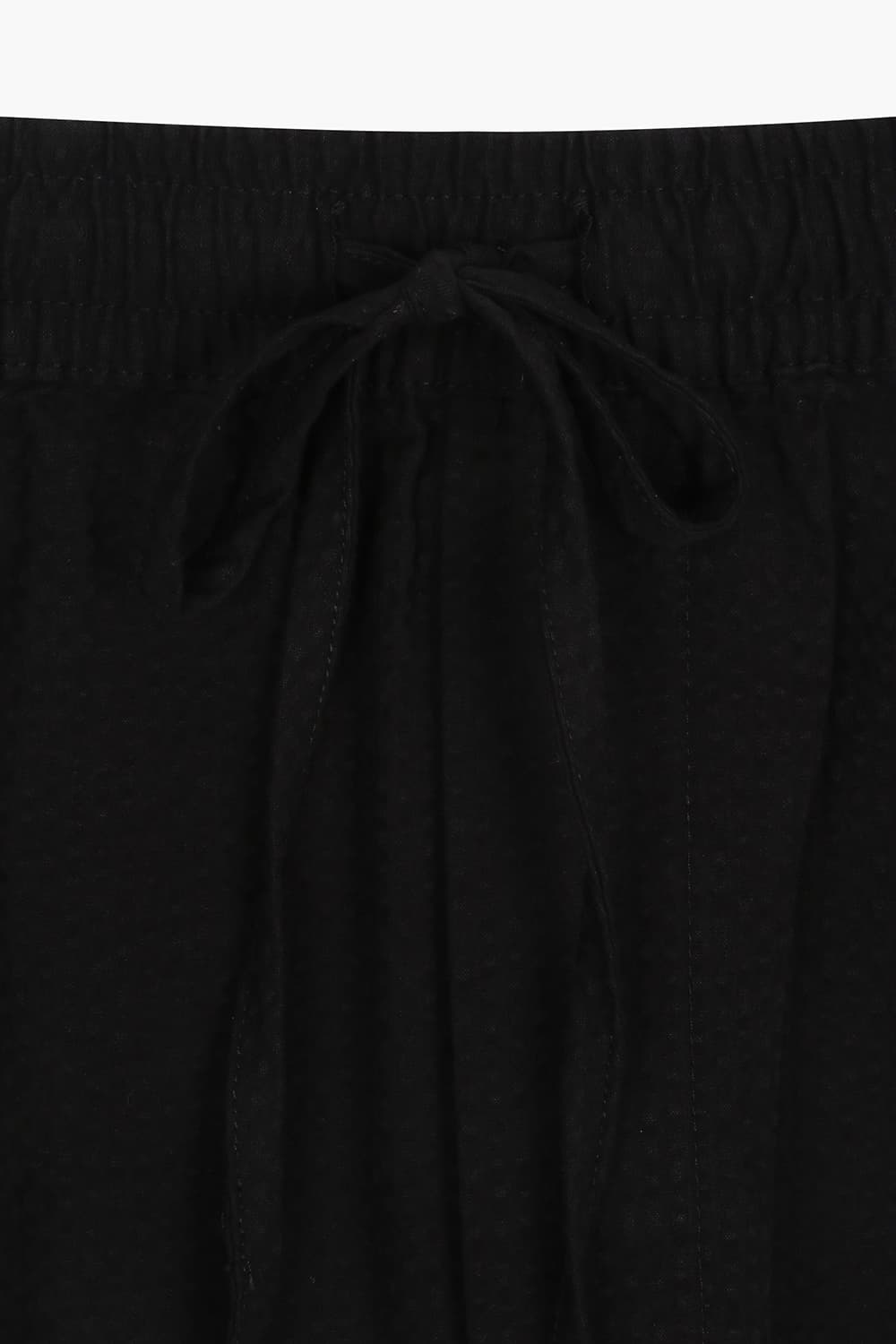 PAVEL 코튼 드로우스트링 밴딩 쇼츠 25-2 3460241BLA