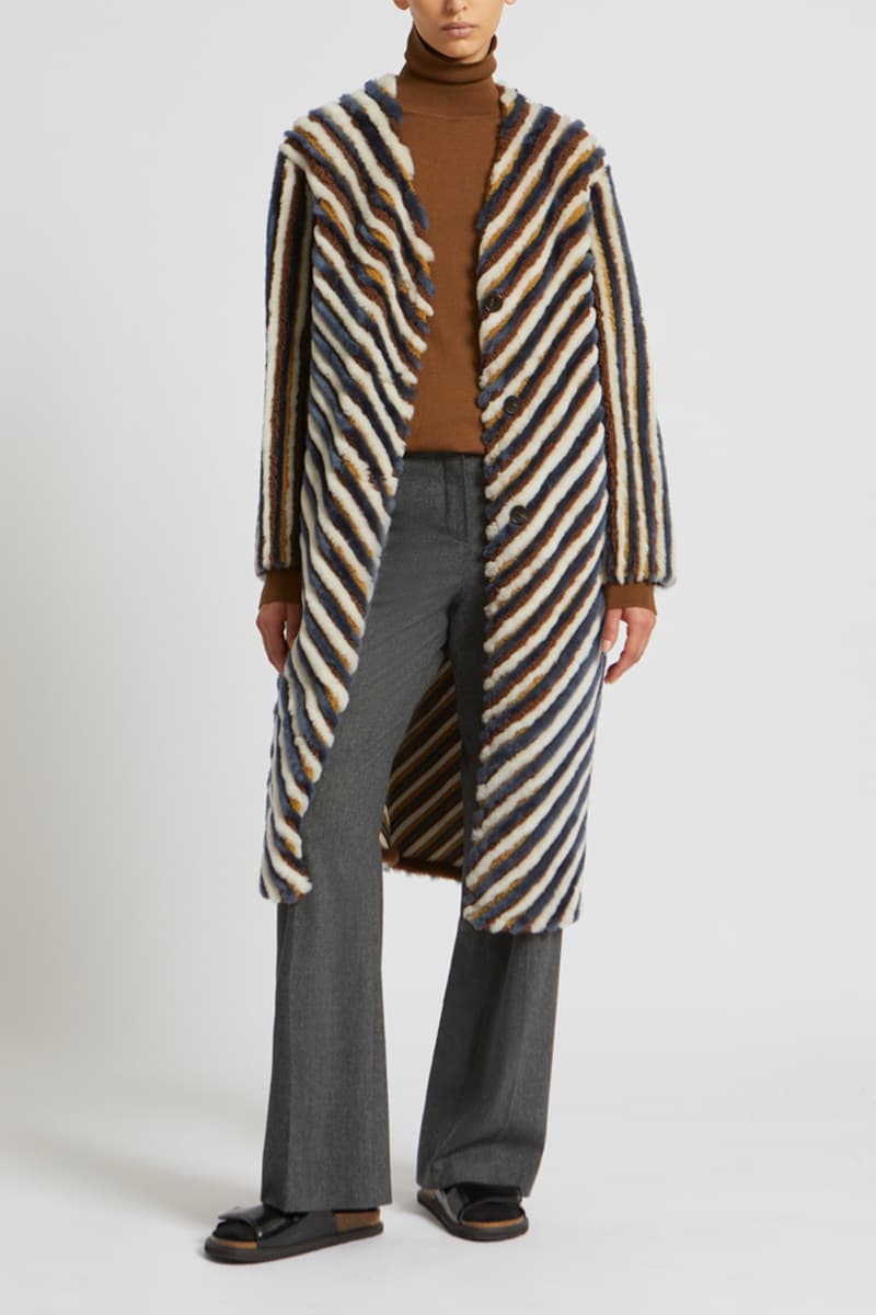 브이넥 무스탕 CE3WFYSCO054C69