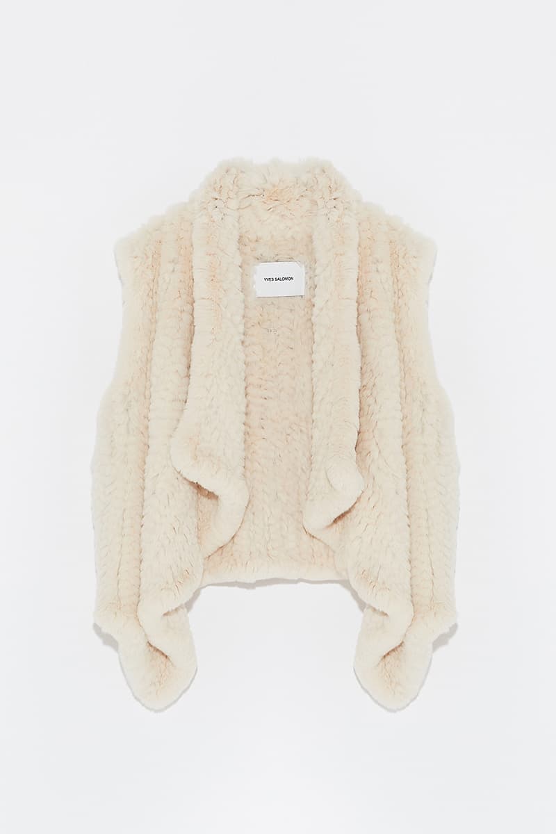 토끼털 볼레로 조끼 CE4WFFUVE012C11