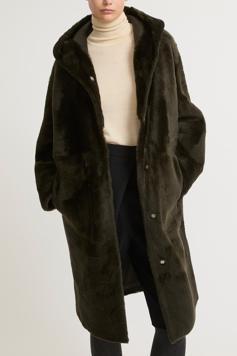 롱 리버시블 후디 무스탕 CE4WFLECO006C56