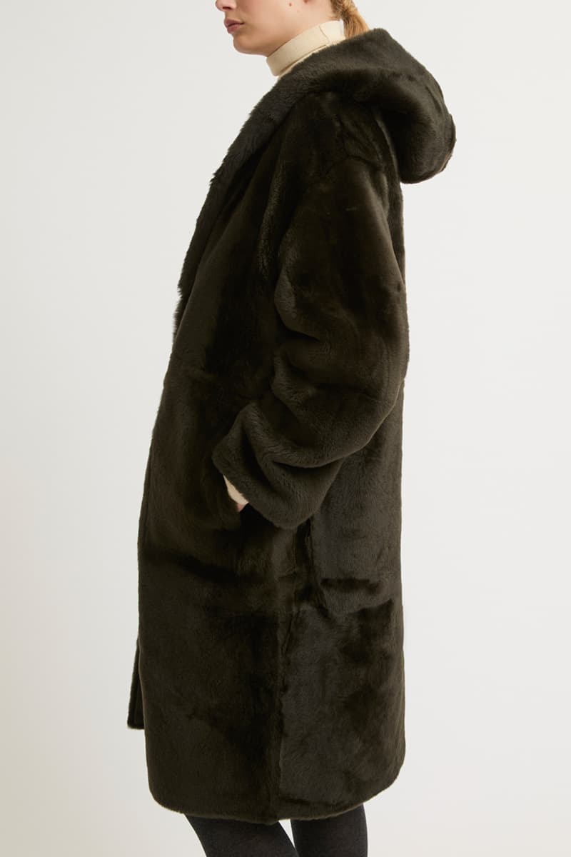 롱 리버시블 후디 무스탕 CE4WFLECO006C56