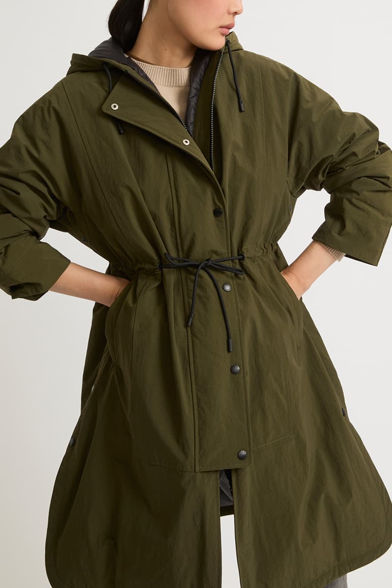 아이코닉 롱 야상 파카 CE4WFCTCO015C56