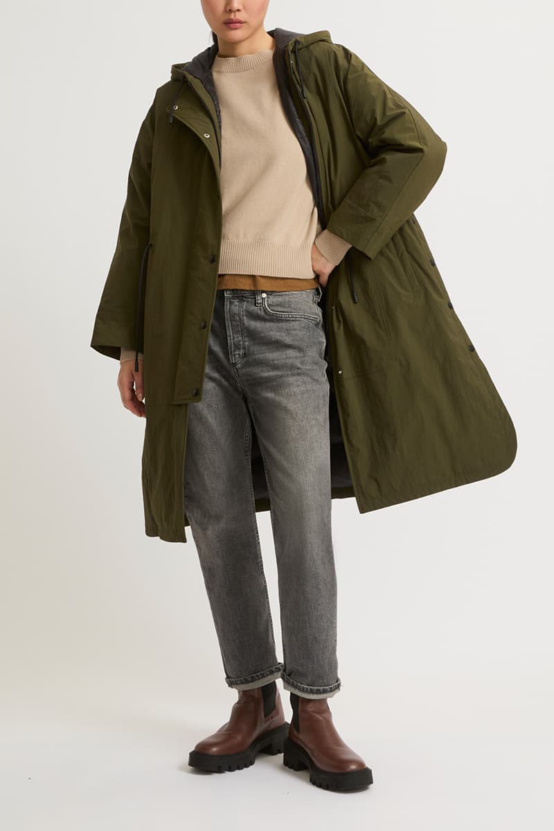 아이코닉 롱 야상 파카 CE4WFCTCO015C56