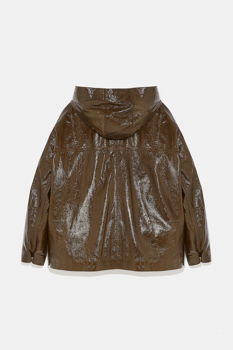 레더 후디 자켓 CE4WFLEJA001C61