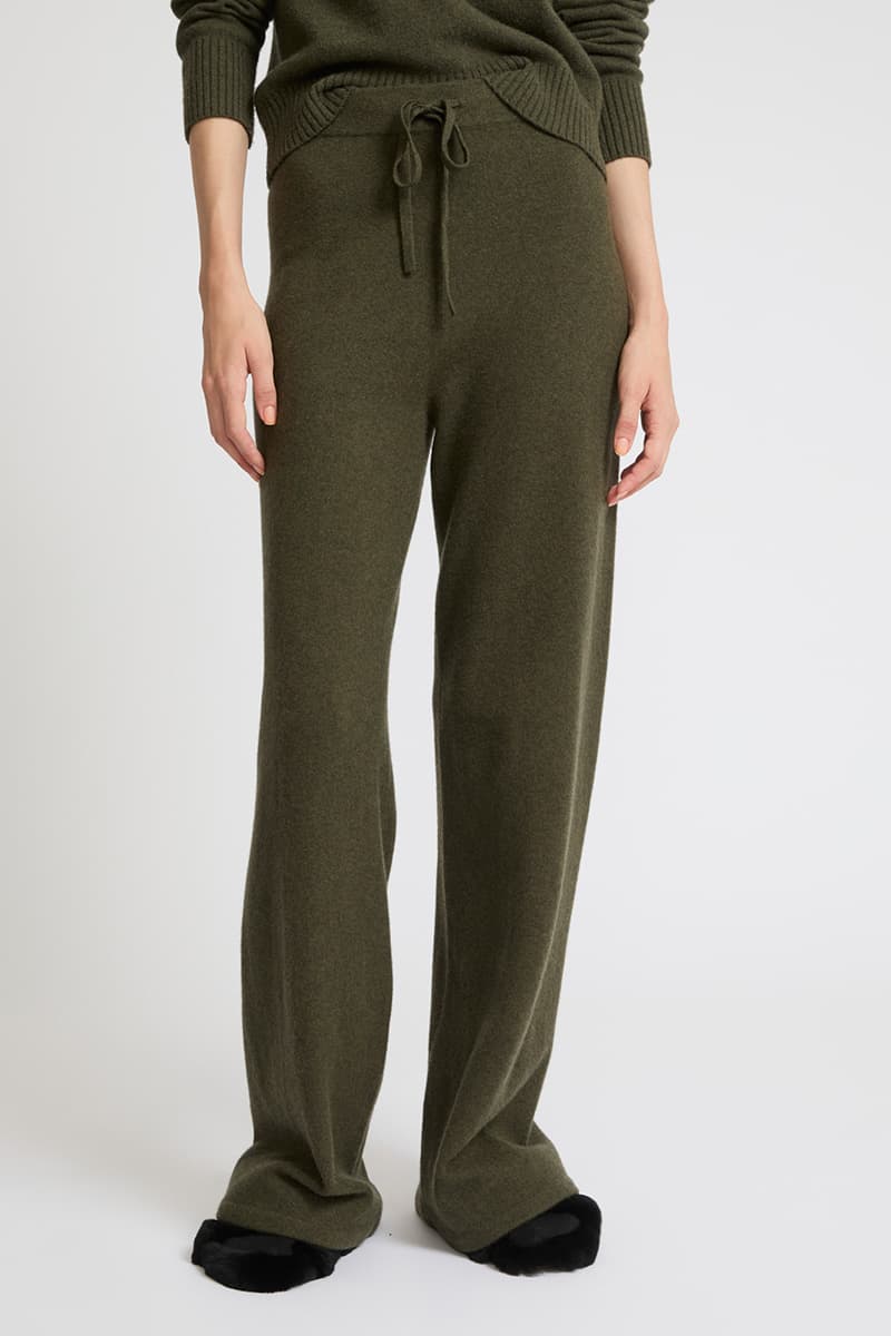 플라스트론 니트 팬츠 CE4WFKNPT005C56